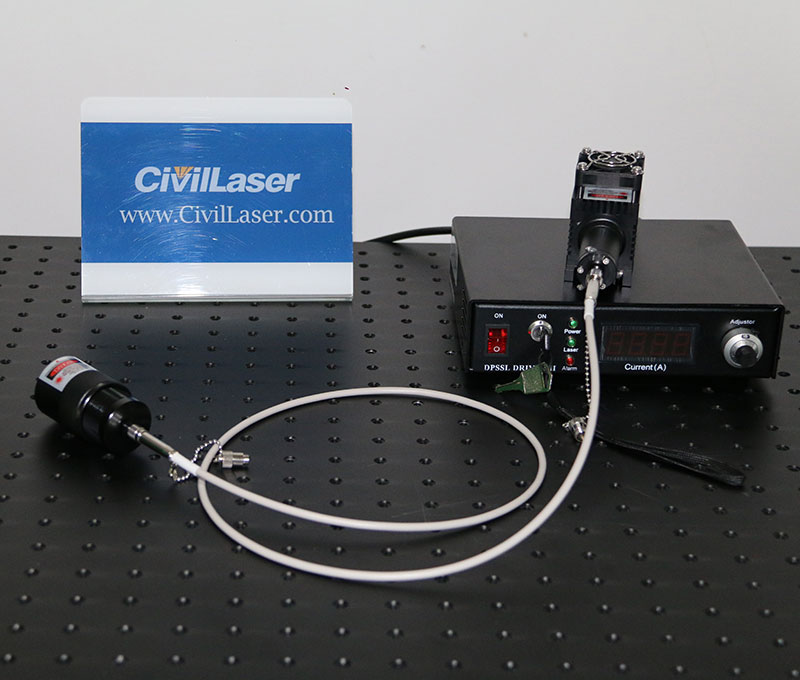 980nm 200mW IR Fiber Coupled Laser Infrared Lab Laser System - Click Image to Close